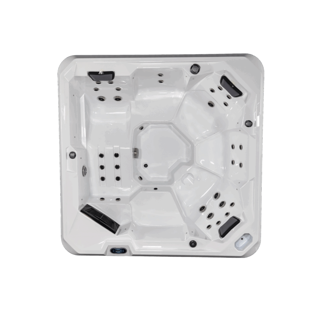 Ultimate Spa serie 001 Eco Wellness Tub van boven