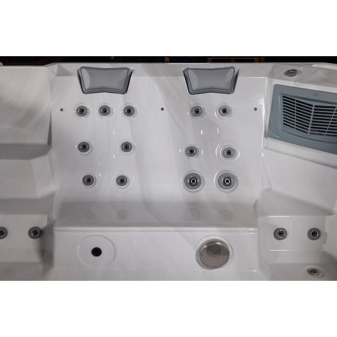 Ultimate Spa serie 002 Eco Wellness Tub binnenkant zitting