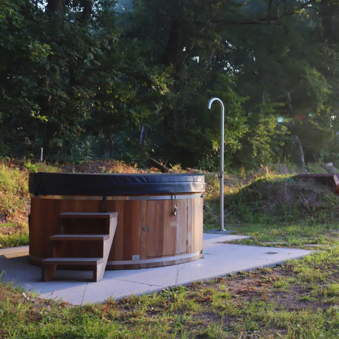 Wellness Tub Elektrische Hottub Cedar wood
