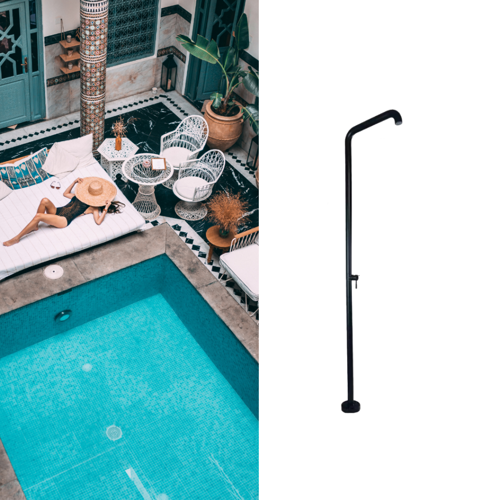 Flow Outdoor Shower Swimming pool