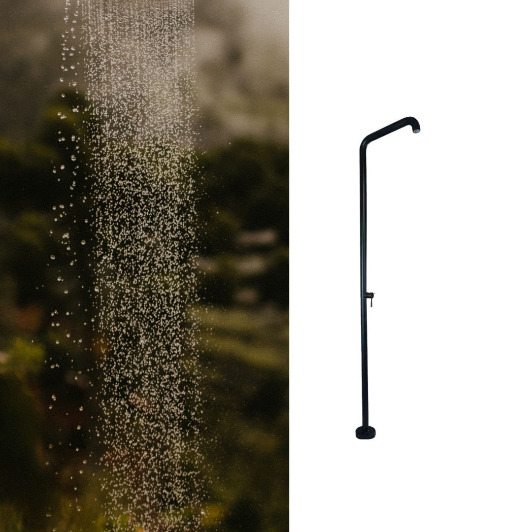 Flow Outdoor Shower Wellness Tub