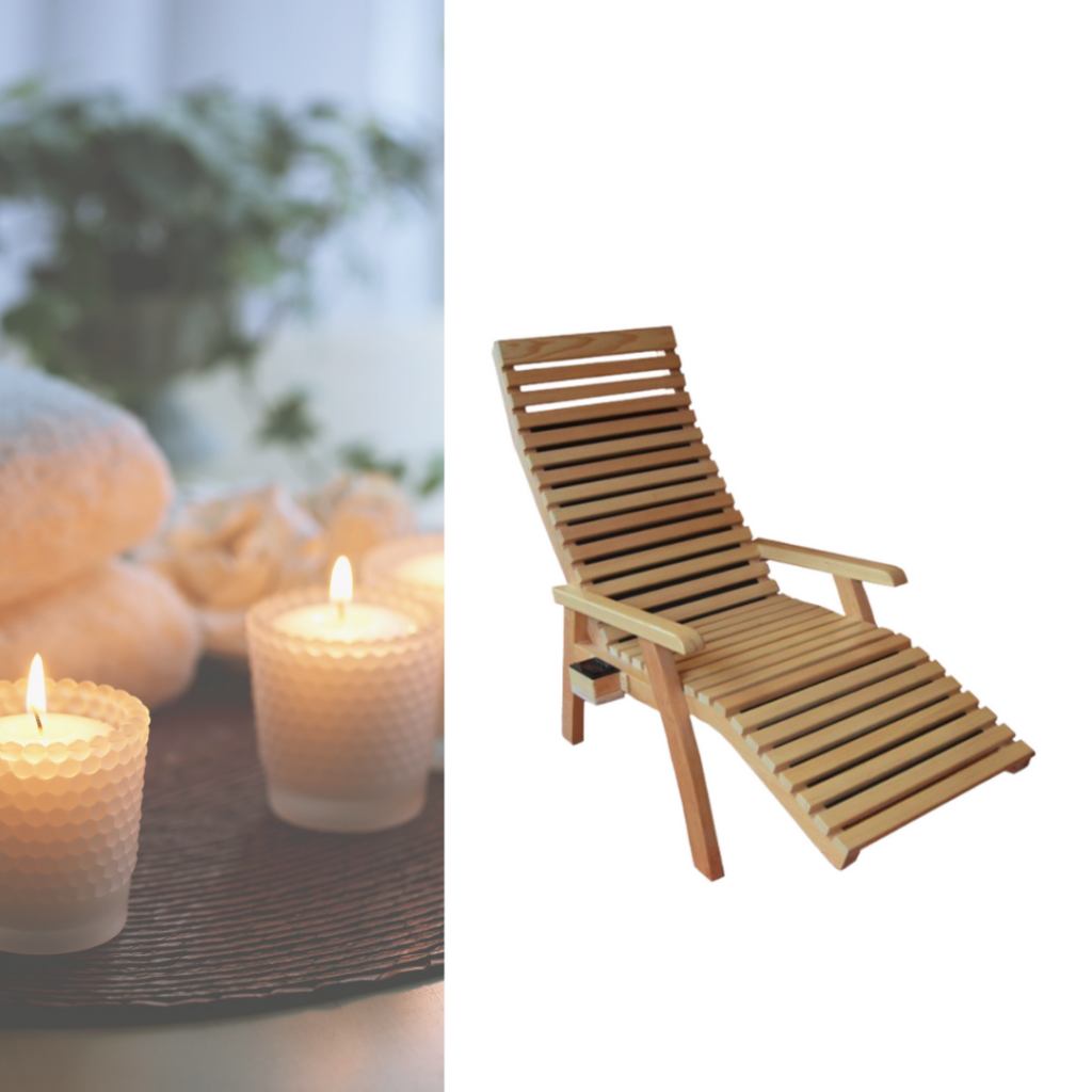 Wellness Lounger Infrarood sauna stoel