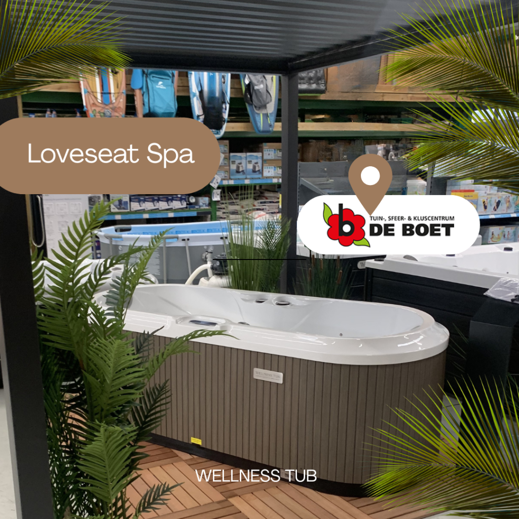 Loveseat bij Tuincentrum de Boet in Hoogwoud