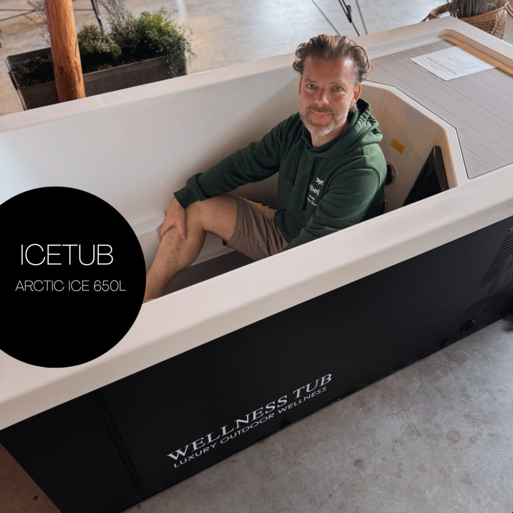 Professioneel ijsbad Arctic Ice 650L voor fysiotherapie praktijk, sportclub, recovery, health club