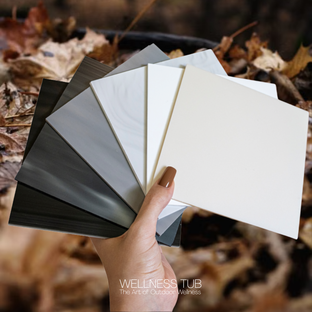 Een spa kopen deze herfst? Kies uw favoriete kleur Aristech Acryl